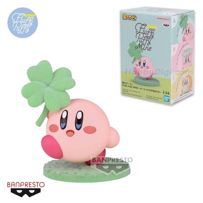 Cargue la imagen en el visor de la galería, Little Buddy Nintendo: Kirby Kirby Fluffy Puffy Mine Figure (Play In The Flower Ver. A) Figure
