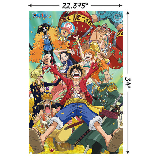 Trends International One Piece: Fishman Island - Crew Treasure Wall Poster