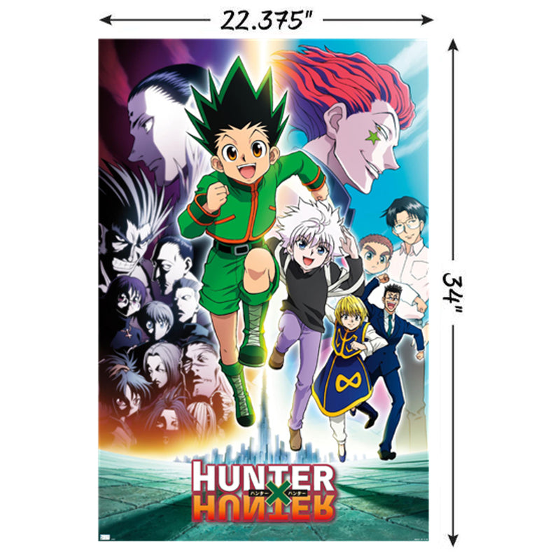 Hunter x Hunter - Running Key Art Wall Poster