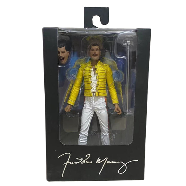 Queen Freddie Mercury - Yellow Jacket from 1986's "Magic" Tour 7” Scale Action Figure