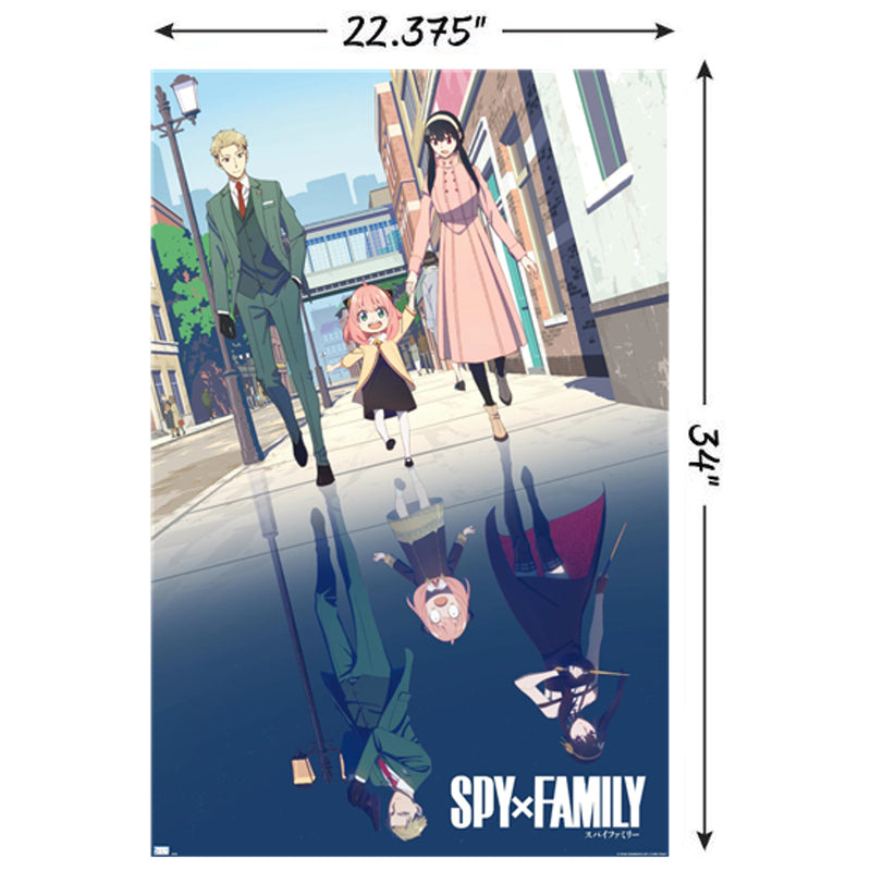 Chargez l&#39;image dans la visionneuse de la galerie, Trends International Spy x Family - Family Key Art Wall Poster
