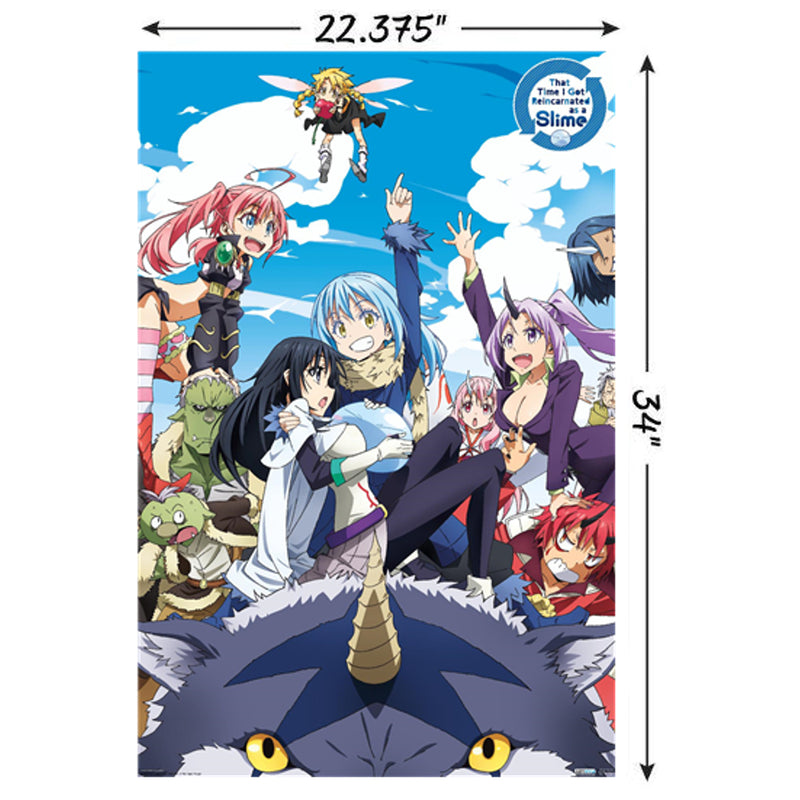 That Time I Got Reincarnated As A Slime - Group Wall Poster