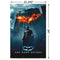 DC Comics Movie: The Dark Knight - Batman Logo on Fire One Sheet Wall Poster