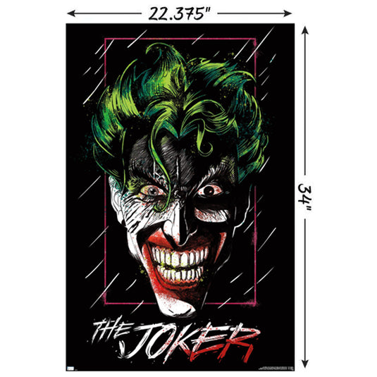 Trends International DC Comics -The Joker - Up Close Wall Poster