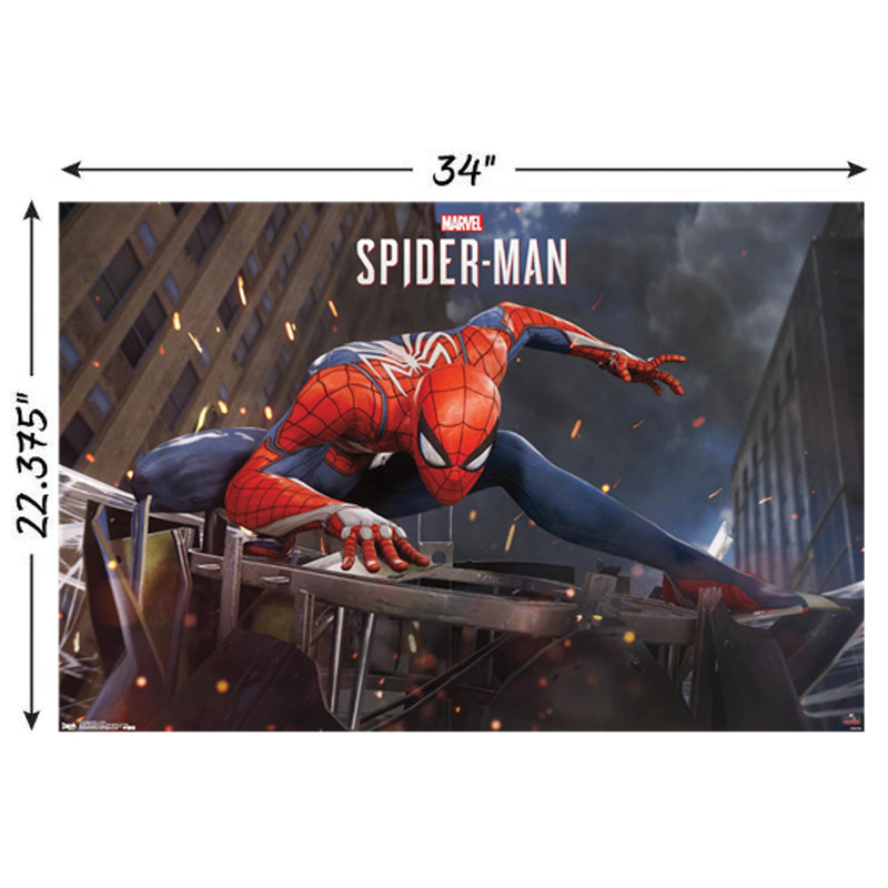 Cargue la imagen en el visor de la galería, Spider-Man - Póster de pared de acción 
