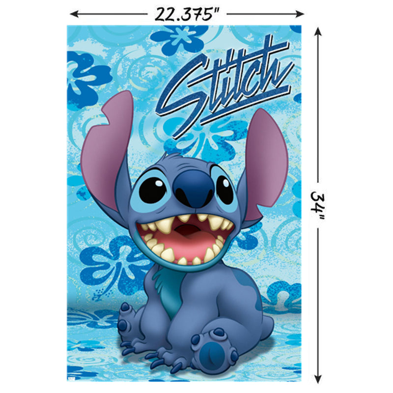 Cargue la imagen en el visor de la galería, Trends International Disney: Lilo &amp; Stitch - Sitting Wall Poster
