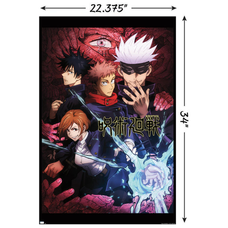 Cargue la imagen en el visor de la galería, Trends International Jujutsu Kaisen - One Sheet Wall Poster
