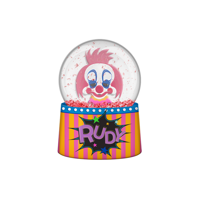 Killer Klowns - Rudy Boxed 45mm Light Up Snow Globe