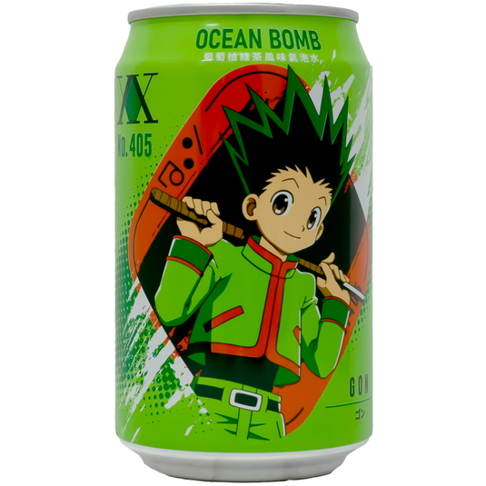 Hunter X Hunter - Ocean Bomb Grapefruit Green Tea Flavor Soda 330ml