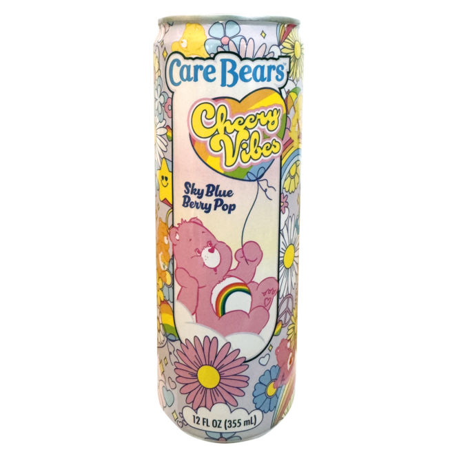 Boston America - Care Bears Cheery Vibes Blue Raspberry Pop Drink