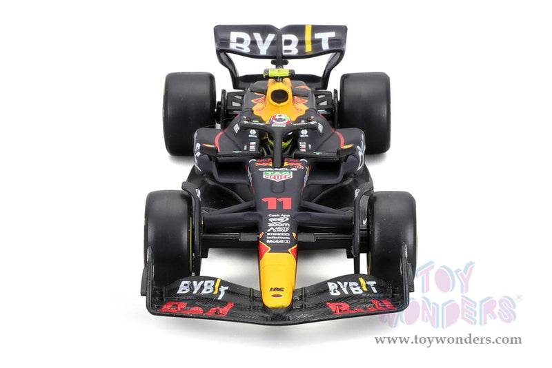 Chargez l'image dans la visionneuse de la galerie, Toy Wonders Hollywood Rides Oracle Red Bull Racing - Sergio Perez with Driver Formula One F1 2023 1/43 scale Figure
