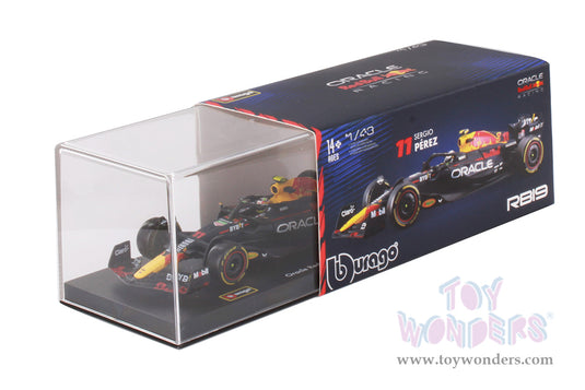 Toy Wonders Hollywood Rides Oracle Red Bull Racing - Sergio Perez with Driver Formula One F1 2023 1/43 scale Figure