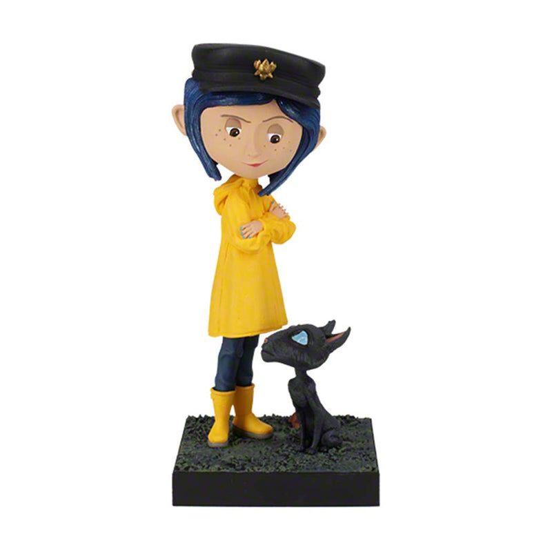 Chargez l&#39;image dans la visionneuse de la galerie, Royal Bobbles Coraline and The Cat Bobblehead
