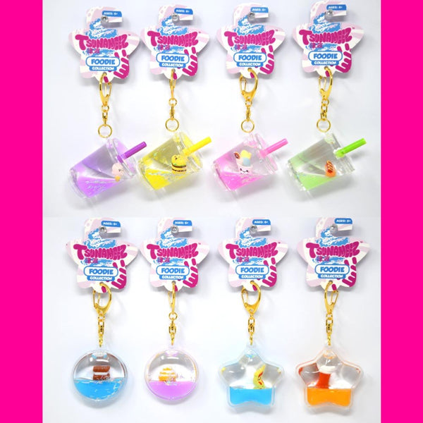 Tsunameez Foodie Water Keychain