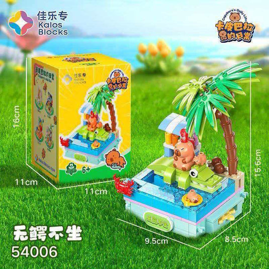 Kalos Blocks Capybara’s Daily Life - 1Pc Building Block Toys Blind Box