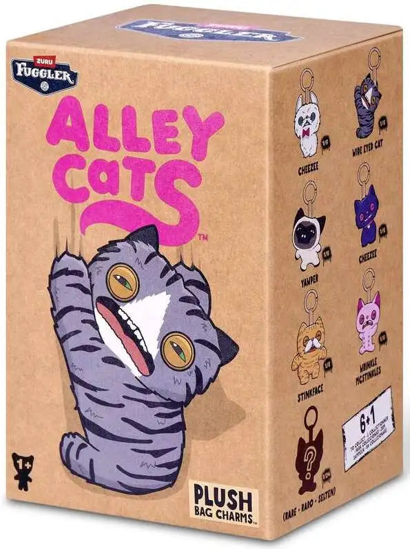 Cargue la imagen en el visor de la galería, Zuru Fuggler - Mini Alley Cat Series 1 Collectible 1Pc 5-Inch Plush
