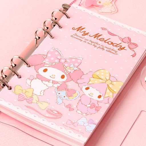 Sanrio - Perpetual Journal Planner NoteBook with Charm