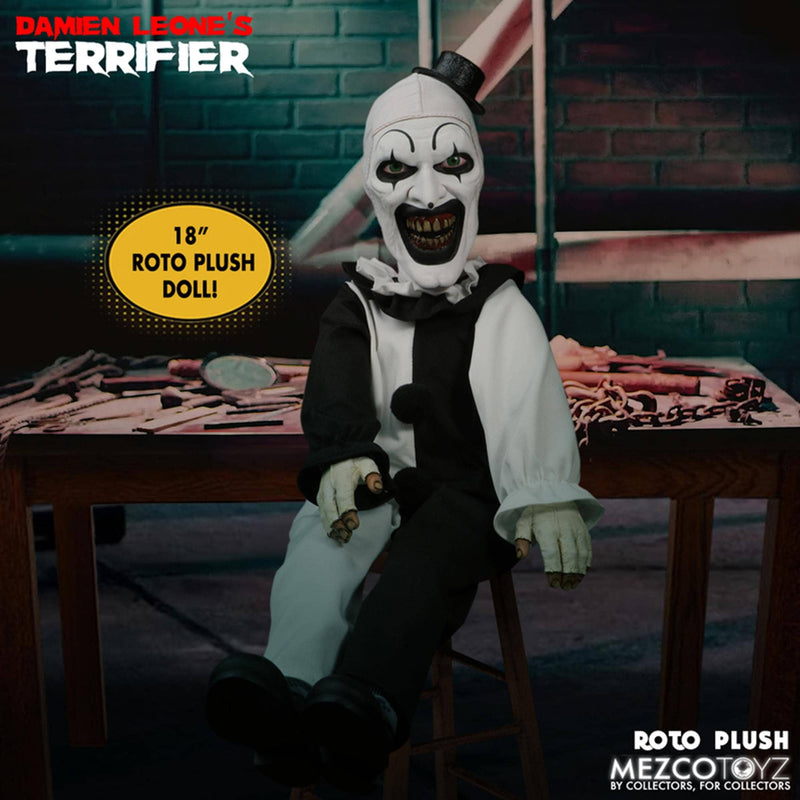 Chargez l'image dans la visionneuse de la galerie, Terrifier Art the Clown - Terrifier 18 Inch MDS Roto Plush
