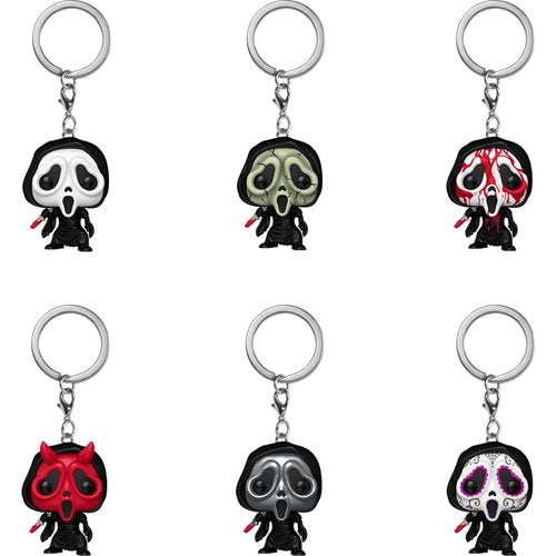 Chargez l'image dans la visionneuse de la galerie, Funko Keychain Pocket Ghost Face - Characters 1pc Mystery Bag
