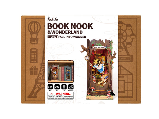 Robotime Rolife - Fall into Wonder DIY BooK&Nook 3D Puzzle