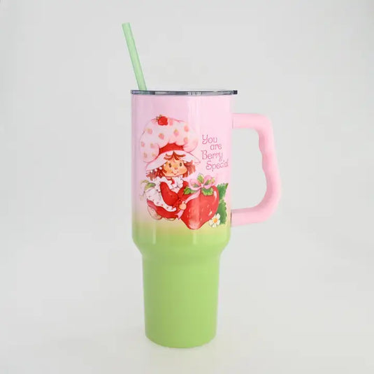 Silver Buffalo Strawberry Shortcake Vintage Berry Ombre 40oz SS Tumbler