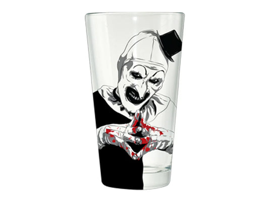 Surreal Entertainment Terrifier Art the Clown - Terrifier 16oz 2 Pack Pint Glasses