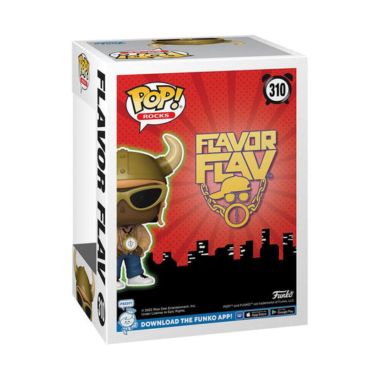 Funko Pop! Rocks : Figurine en vinyle Flavor Flav