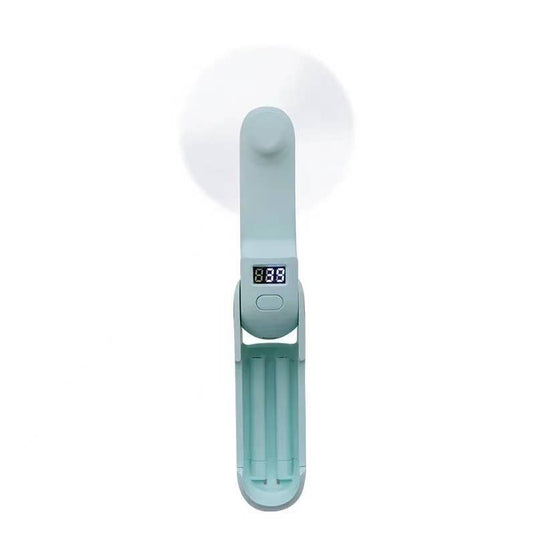 1pc Portable Fan with Power Bank