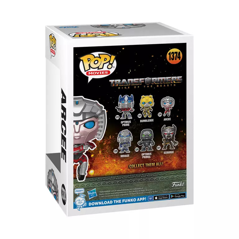 Cargue la imagen en el visor de la galería, ¡Funko POP! Películas: Transformers: Rise of the Beasts Figura de vinilo de Arcee
