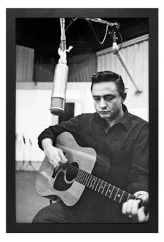 Johnny Cash - In Person Wall Framed