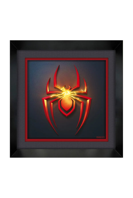 Pyramid America Marvel Comics: Spider-Man Miles Morales - Logo Wall Framed