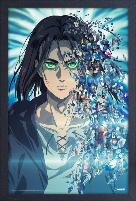 Pyramid America Attack on Titan - Fragments 11x17 Wall Art Framed