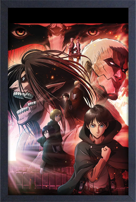 Pyramid America Attack on Titan - Scouts Honor 11x17 Wall Art Framed