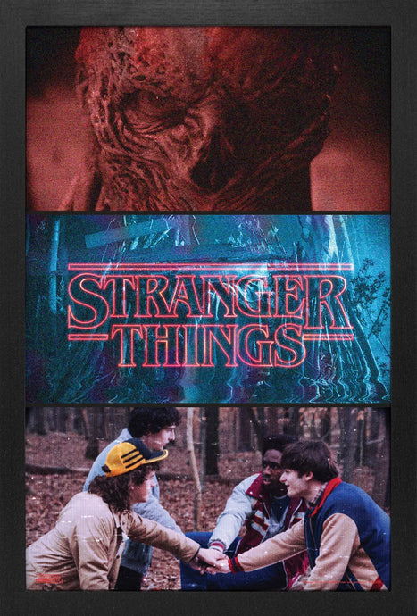 Pyramid America Stranger Things - Vecna Watching 11x17 Wall Framed