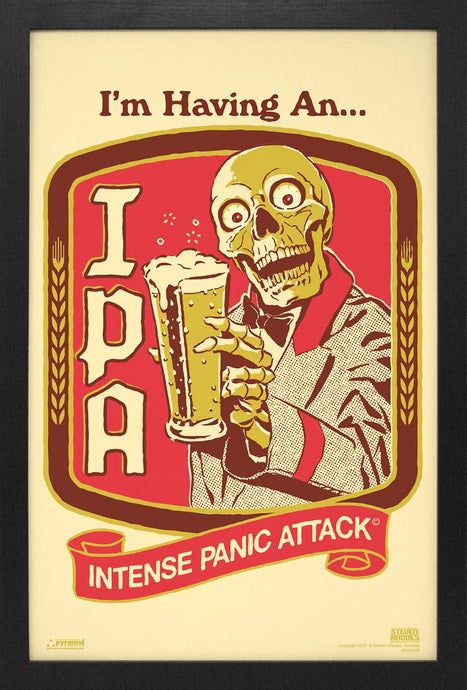 Pyramid America Steven Rhodes - Ipa 11x17 Wall Art Framed