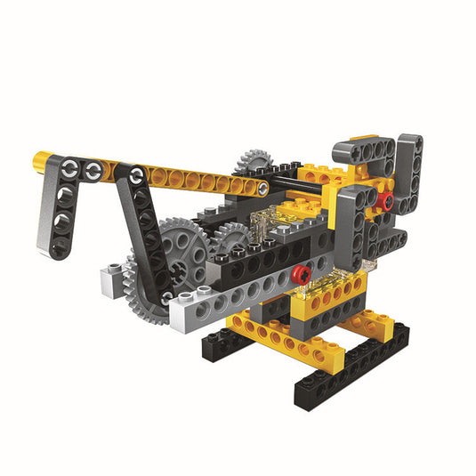 Wange Bricks: Power Machinery: beam pumps, suspension bridges, pirate ships, sewing machines Brick Toy
