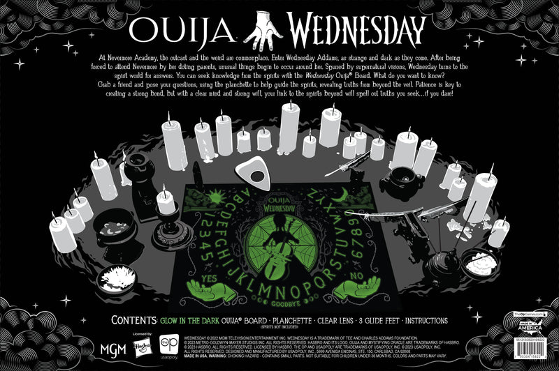 Cargue la imagen en el visor de la galería, USAopoly Ouija Wednesday Board Game
