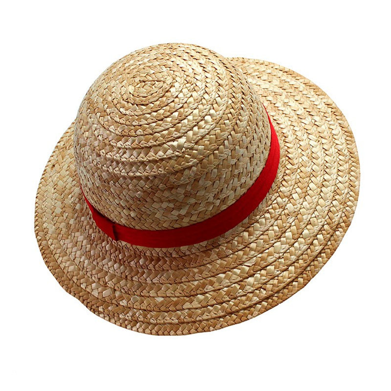 Chargez l&#39;image dans la visionneuse de la galerie, One Piece - Luffy Straw Adult Size Hat
