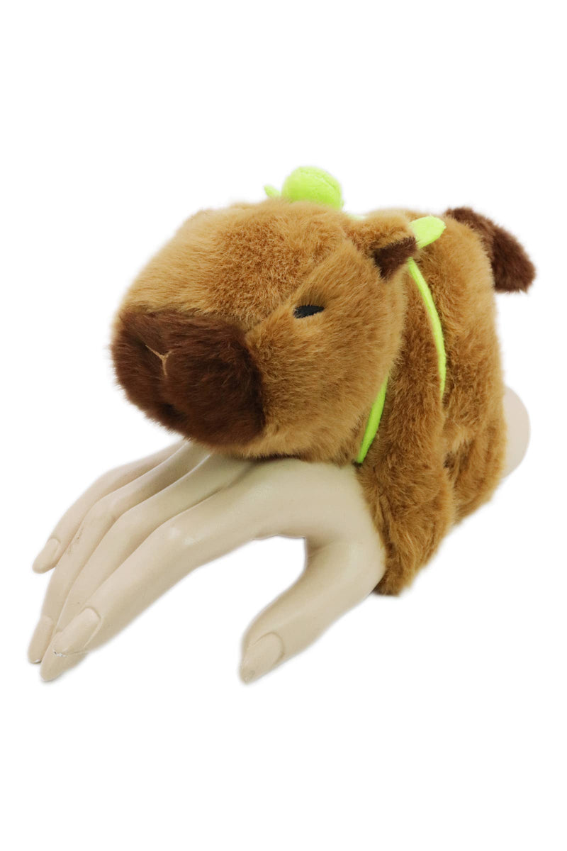 Load image into Gallery viewer, Capybara Stuffed Plushie Slap Wristband Bracelet
