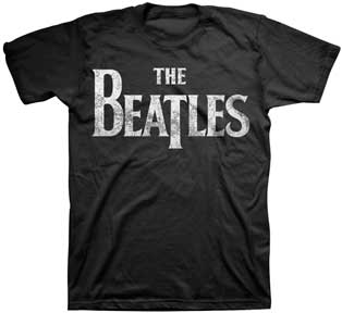 The Beatles - Distressed Logo T-Shirt