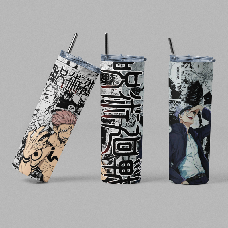 Load image into Gallery viewer, Jujitsu Kaisen - Satoru Gojo Anime Inspired 20oz Tumbler
