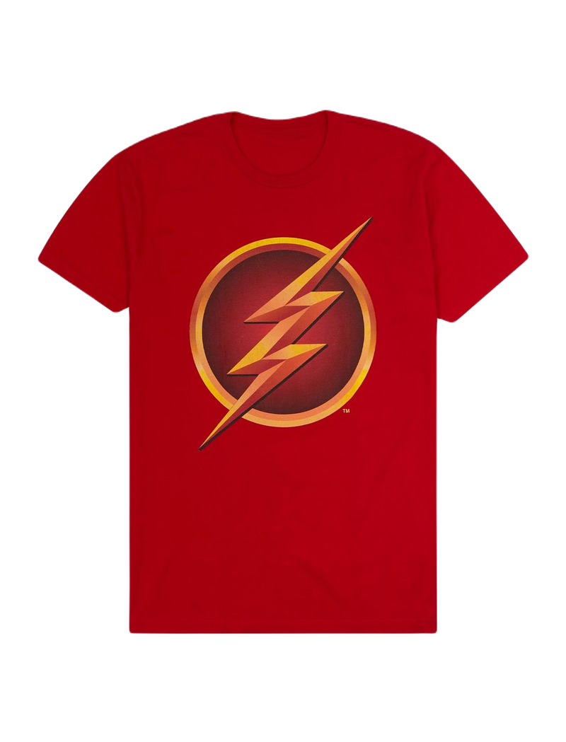DC Comics - The Flash Logo Red T-Shirt - Kryptonite Character Store