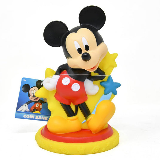 UPD. Disney Mickey Mouse Molded Coin Bank