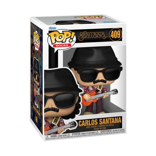 Funko POP! Rocks: Carlos Santana - Carlos Santana Vinyl Figure