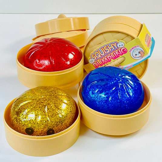 BCmini - Dumpling Glitter Jelly Squishy-12