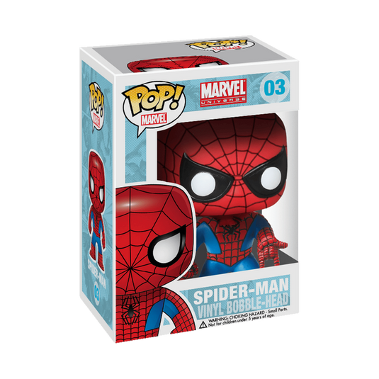 Funko POP! Univers Marvel - Spider-Man Bleu et Rouge