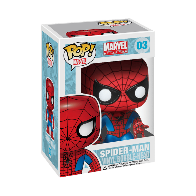 ¡Funko POP! Universo Marvel - Spider-Man Azul y Rojo