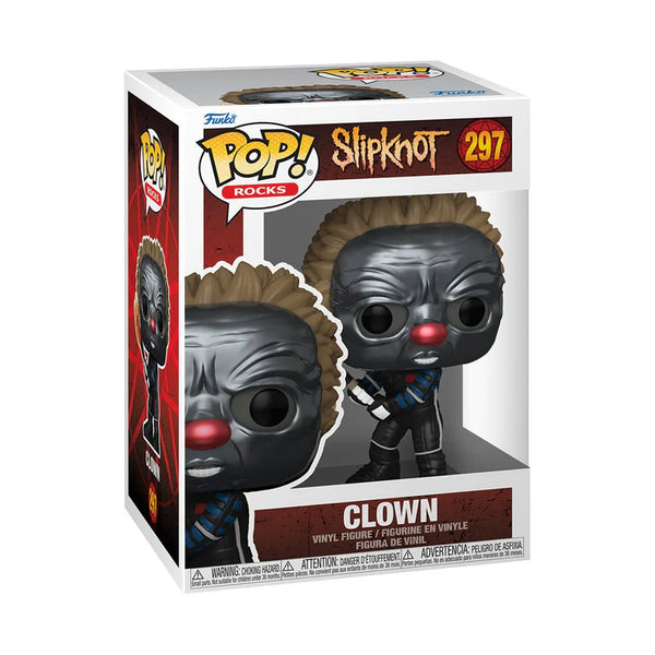 Funko POP! Rocks: Slipknot - Clown with Flame Metallic Vinyl Figure