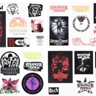 Load image into Gallery viewer, Stranger Things - 5 Glow in the Dark Gadget Decals
