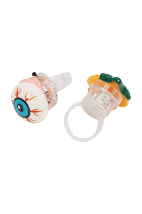 Halloween Resin Charm Led 1pc Light-up Ring